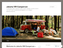 Tablet Screenshot of jakartavwcampervan.com